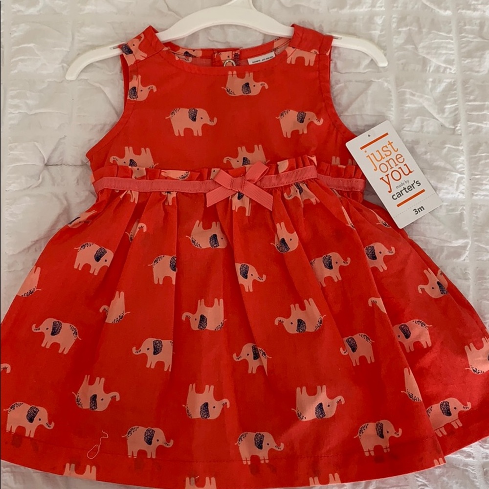NWT Baby Sundress and hat (3M)